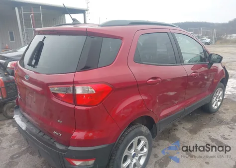 2019 Ford Ecosport Se from USA, damaged, VIN MAJ6S3GL1KC301874